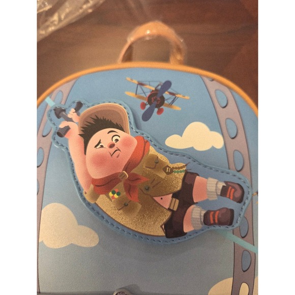 Danielle Nicole Pixar Up Carl Fredricksen Flying Mini Backpack NWT - Picture 5 of 6